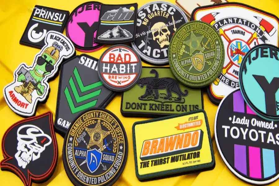 Embroidered vs PVC Patches