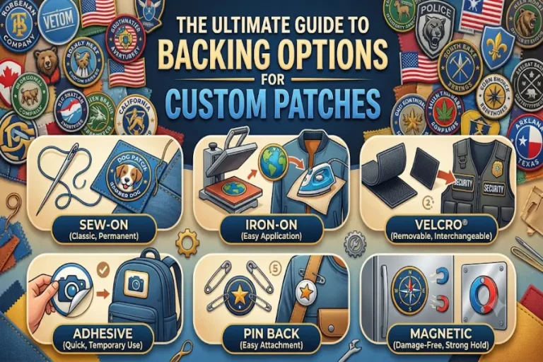 The Ultimate Guide to Backing Options for Custom Patches