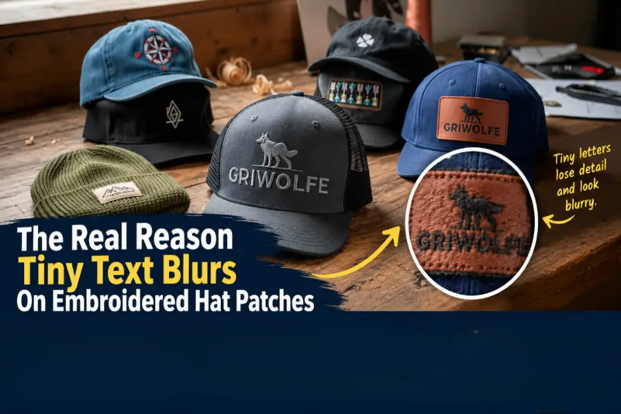 embroidered hat patches